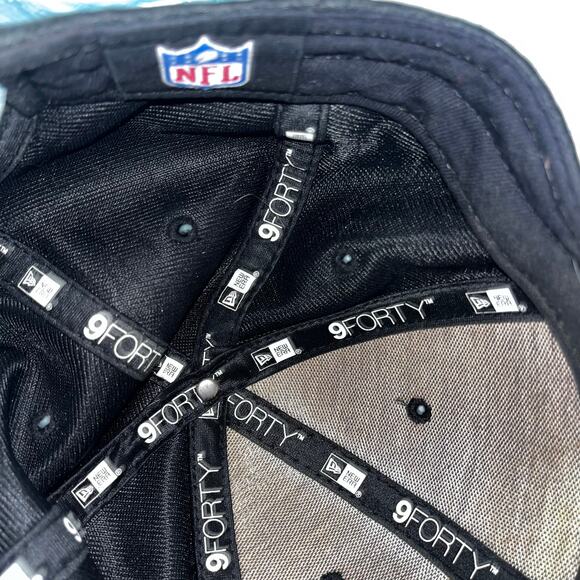 NFL New Era 9Forty Baltimore Ravens Velcro Back Adjustable Baseball Hat - Picture 5 of 5